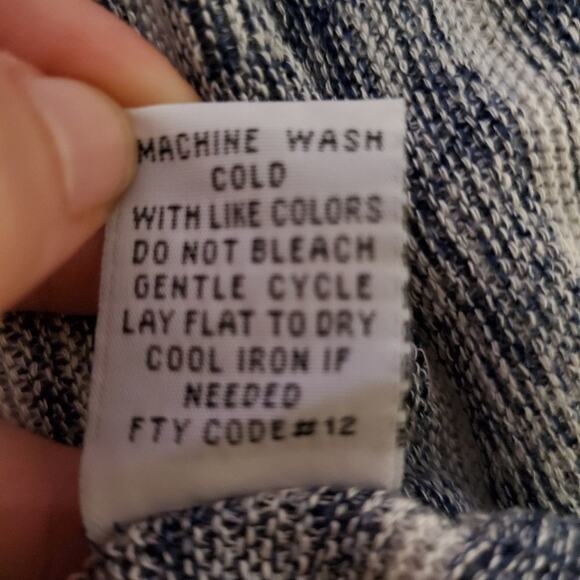 J Gee small womens blue and white striped dress - Picture 11 of 11